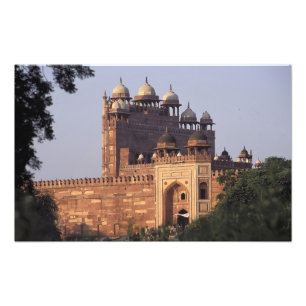 Buland Darwaza (Poort van de Overwinning) naar de Foto Afdruk