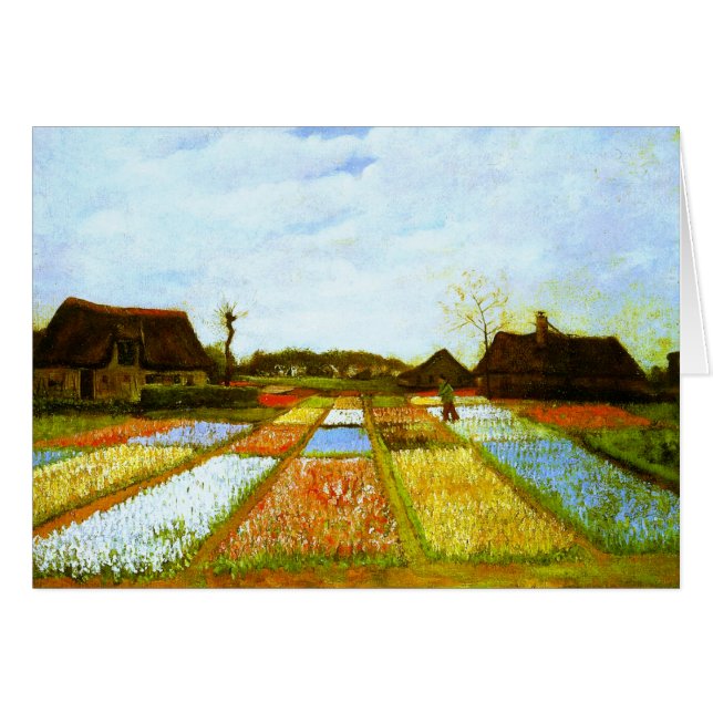 Bulb Fields Holland Van Gogh Fine Art (Voorkant Horizontaal)