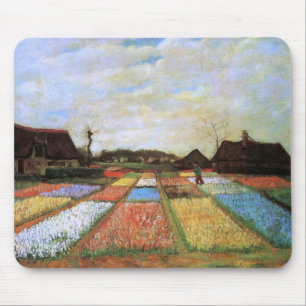 Bulb Fields Holland Van Gogh Fine Art Muismat