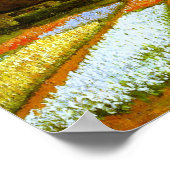 Bulb Fields Holland Van Gogh Fine Art Poster (Hoek)