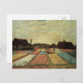 Bulb Fields van Vincent van Gogh Briefkaart (Voorkant / Achterkant)