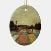 Bulb Fields van Vincent van Gogh Keramisch Ornament (Rechts)