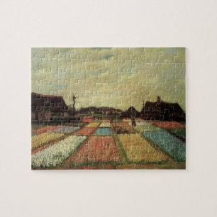 Bulb Fields van Vincent van Gogh Legpuzzel
