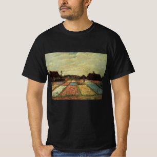 Bulb Fields van Vincent van Gogh T-shirt