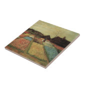 Bulb Fields van Vincent van Gogh Tegeltje (Zijkant)