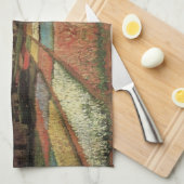 Bulb Fields van Vincent van Gogh Theedoek (Quarter Fold)