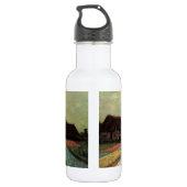 Bulb Fields van Vincent van Gogh. Waterfles (Achterkant)