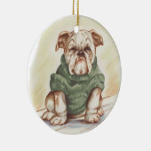  buldog keramisch ornament (Rechts)