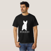 buldog-liefhebber | Frans Pap Frans Bulldog Pap T-shirt (Voorkant volledig)