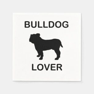 buldog-liefhebber servet