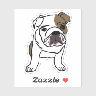 buldog sticker