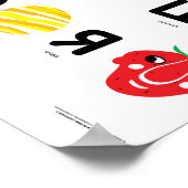 Bulgaars alfabet poster (Hoek)