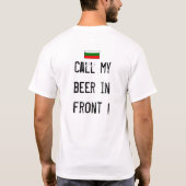 Bulgaars bier t-shirt (Achterkant)