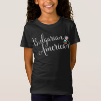 Bulgaarse Amerikaanse gejumeleerde harten T-Shirt