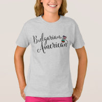 Bulgaarse Amerikaanse gejumeleerde harten Tee Shir
