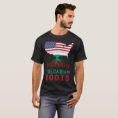 Bulgaarse Amerikaanse rots Tee Shirt (Voorkant volledig)