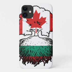 Bulgaarse Canadese vlag voor boomstammen van Canad iPhone 11 Hoesje