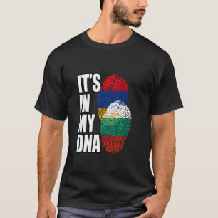 Bulgaarse en Armeense Mix Dna-vlagwerelderfgoed T-shirt