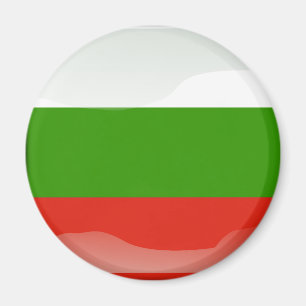 Bulgaarse glanzende vlag magneet