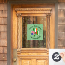 Bulgaarse Ierse Amerikaanse Shamrock Vlag Personal