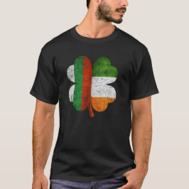 Bulgaarse Ierse Shamrock Bulgarije Ierland Vlag T-shirt
