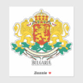Bulgaarse nationale wapenschild sticker (Vel)
