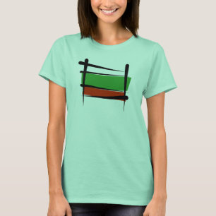 Bulgaarse penseelvlag t-shirt