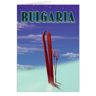 Bulgaarse skiposter