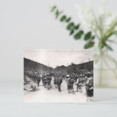 Bulgaarse soldaten briefkaart (Staand voorkant)