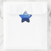 Bulgaarse trein. ster sticker (Tas)