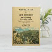 Bulgaarse uitnodiging tot huwelijk (Staand voorkant)