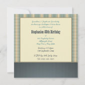  bulgaarse Vinyl Record-uitnodigingen Kaart (Achterkant)