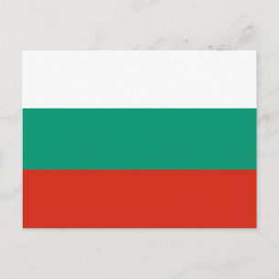 Bulgaarse vlag briefkaart