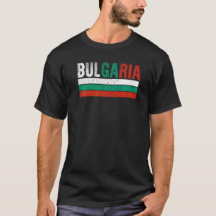 Bulgaarse Vlag Bulgaarse Mannen Vrouwen Kinderen T-shirt