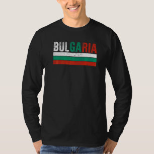 Bulgaarse Vlag Bulgaarse Mannen Vrouwen Kinderen T-shirt