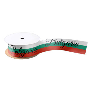 Bulgaarse Vlag & Bulgarije reizen, vakantie/sport Lint