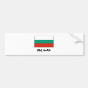 Bulgaarse vlag bumpersticker