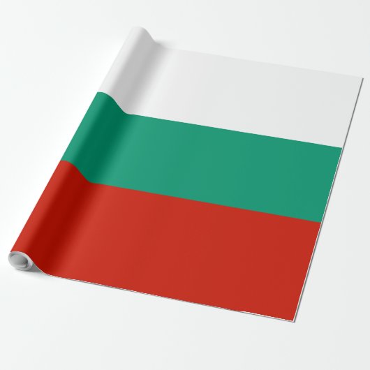 Bulgaarse vlag cadeaupapier (Uitgerold)