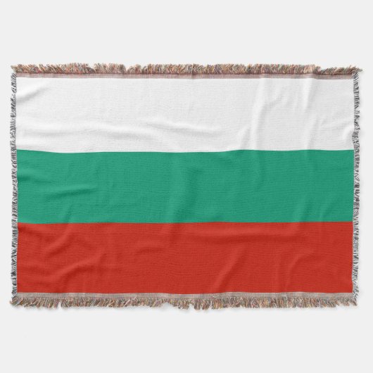 Bulgaarse vlag deken (Voorkant)