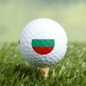 Bulgaarse vlag golfballen (Insitu Shirt)