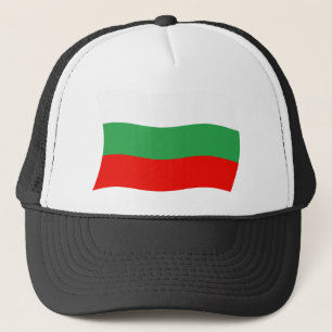 Bulgaarse Vlag Hoed Trucker Pet