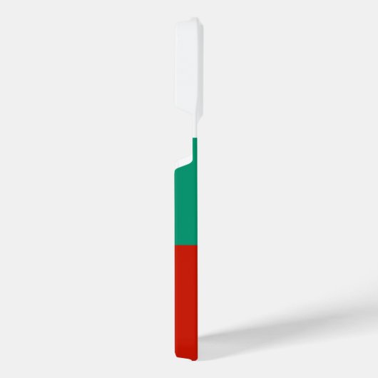 Bulgaarse vlag iPhone hoesje (Rechterkant)