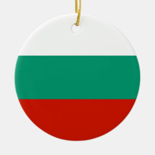 Bulgaarse vlag keramisch ornament