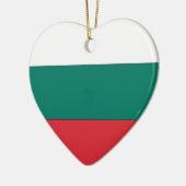 Bulgaarse vlag keramisch ornament (Links)