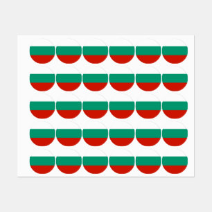 Bulgaarse vlag labels