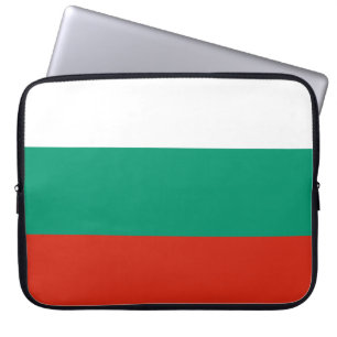 Bulgaarse vlag laptop sleeve