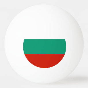 Bulgaarse vlag pingpongballen