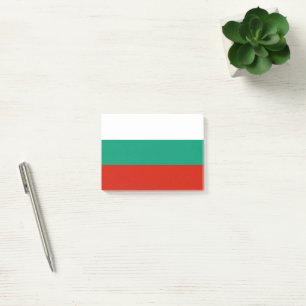 Bulgaarse vlag post-it® notes