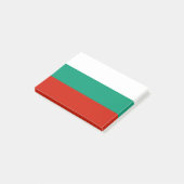 Bulgaarse vlag post-it® notes (Schuin)