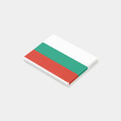 Bulgaarse vlag post-it® notes (Schuin)